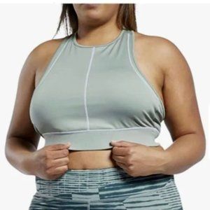 Core 10 by Reebok Women's Green Spots Training Bra Bralette Size Medium